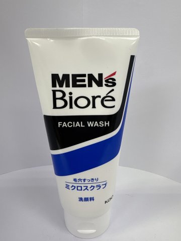 Biore碧柔男士洗面膏130G-深層清潔(藍)
