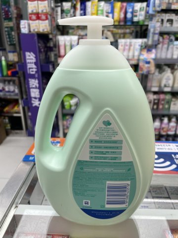 強生天然清爽沐浴露1000ml(綠色)