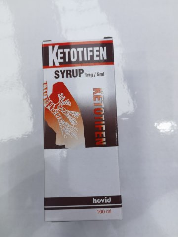KETOTIFEN `HOVID`SYRUP 100ML