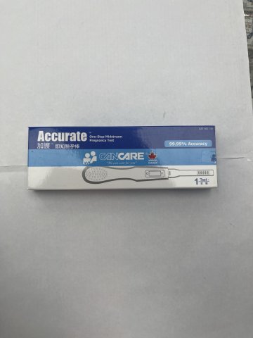 ACCURATE 加護即知驗孕棒