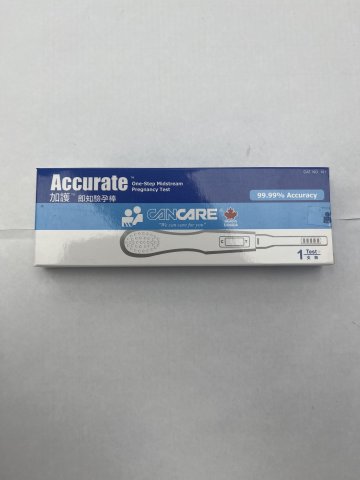 ACCURATE 加護即知驗孕棒