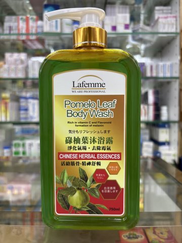 LAFEMME Pomelo Leaf 碌柚葉沐浴露750ML