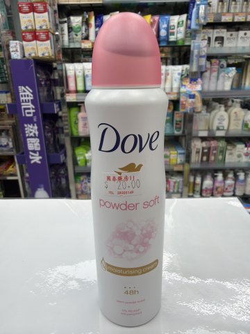 DOVE多芬止汗噴霧135ML-輕柔嫩肌