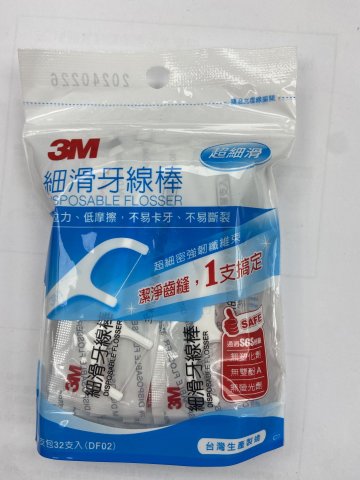 3M 細滑牙線棒36支