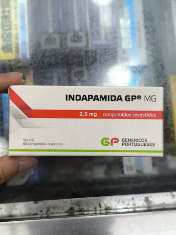 [OPD]INDAPAMIDA GP TAB. 2.5MG