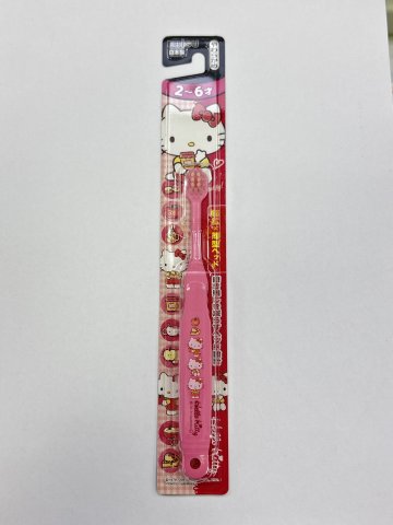 EBiSU惠百施HELLO KITTY兒童牙刷 2歲-6歲