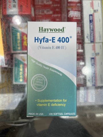 美國希活維他命E-400 HYFA-E