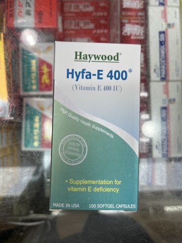 美國希活維他命E-400 HYFA-E
