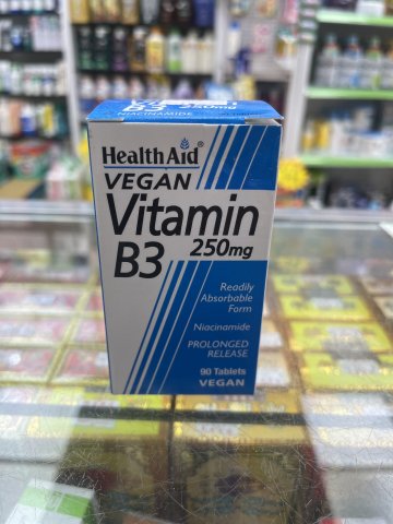 Vitamin B3 250mg Tabs 90s