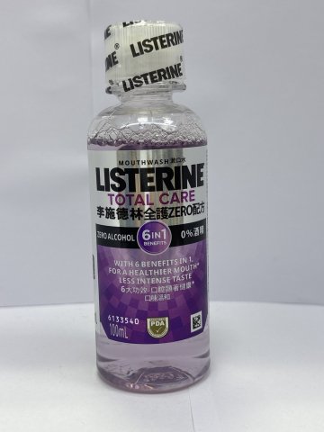 李施德林漱口水(全ZER0)100ml (贈品)