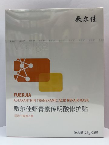 敷爾佳_蝦青素傳明酸修護貼 5片