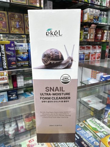 EKEL韓國蝸牛洗面乳180ML