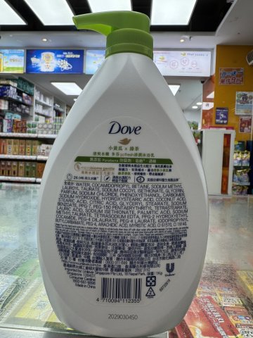 Dove多芬沐浴乳1000cc清爽