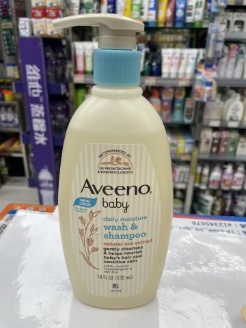 Aveeno艾維諾嬰兒洗髪沐浴露532ml