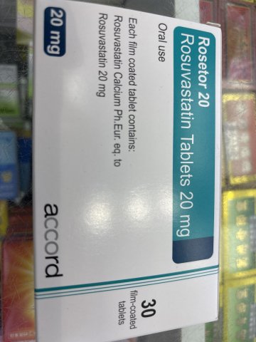 Rosuvastatin tables 20mg 30s