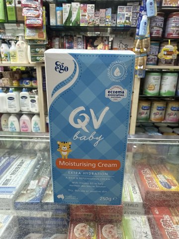 澳洲EGO QV嬰兒保濕乳霜250g(按壓款)