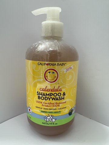 美國California Baby加州寶寶金盞花洗髮沐浴二合一562ml