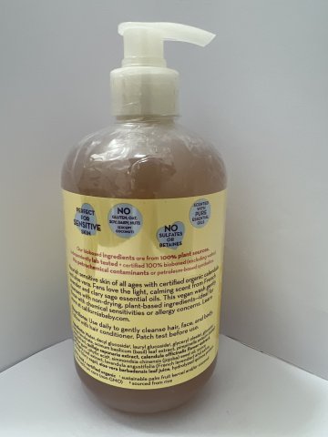 美國California Baby加州寶寶金盞花洗髮沐浴二合一562ml