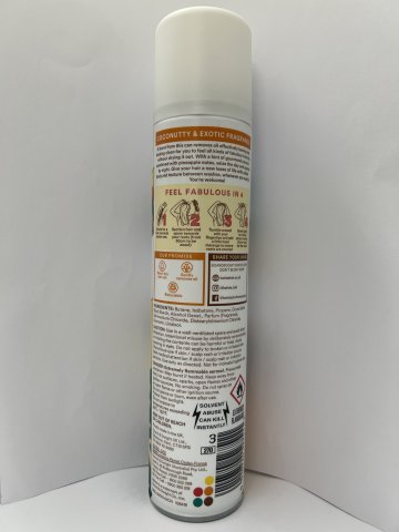 碧提絲頭髮乾洗噴霧200ML(椰奶)