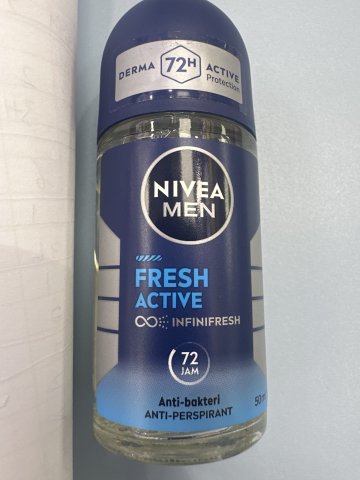 妮維雅男士止汗走珠50ML(動力快爽)