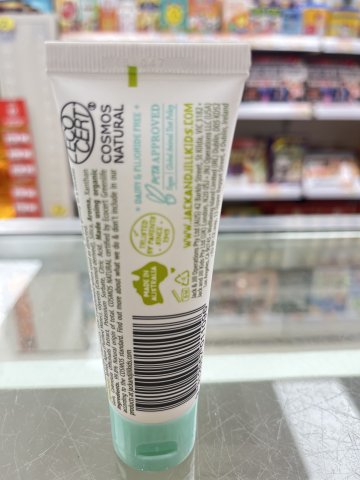 澳洲Jack N Jill牙膏50g(奶昔味)
