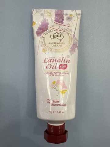 澳洲G&M澳芝曼綿羊油護手霜70G(玫瑰花香)