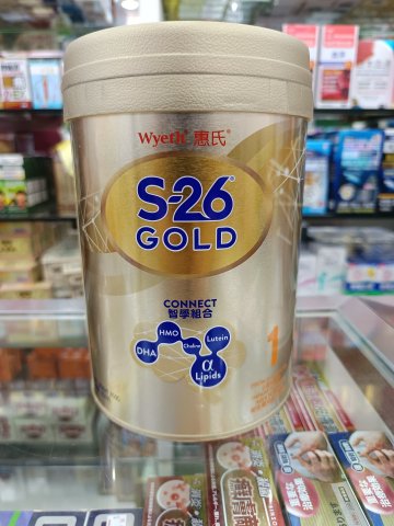 惠氏S-26金裝 GOLD 1號(新裝)850G