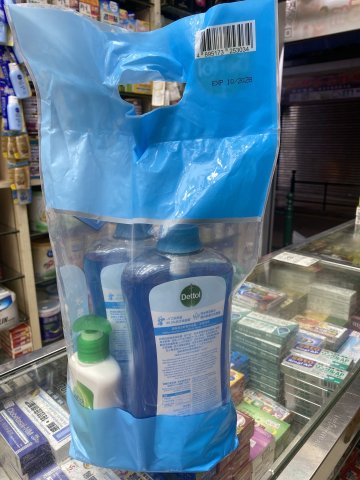 孖裝滴露沐浴露950g(清涼)+贈品