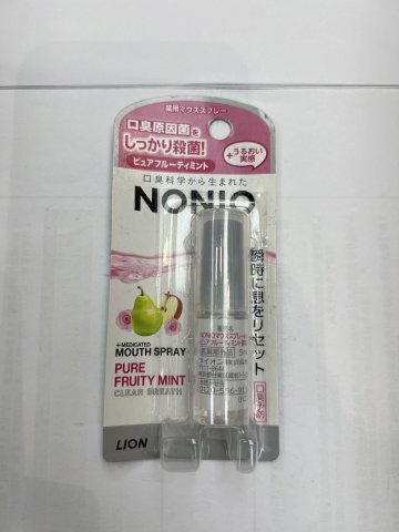 獅王NONIO口腔清新噴霧5ml 水果薄荷(粉色)