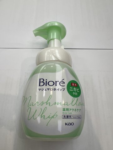 Biore碧柔泡沫洗面奶150ML-抗痘(綠)