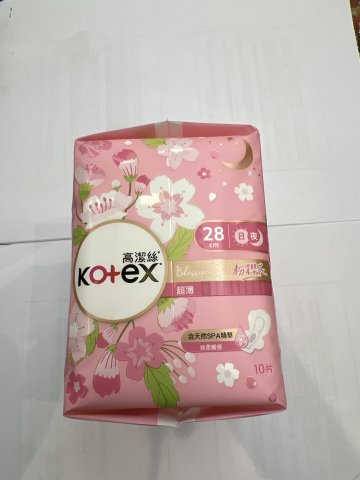 高潔絲Blossom Spa粉櫻花超薄日/夜用28cm10片