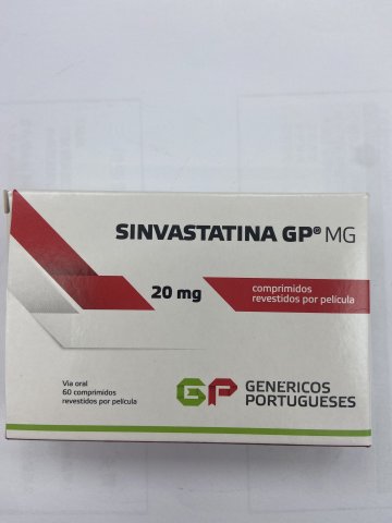SINVASTATINA GP film coated teb 60s