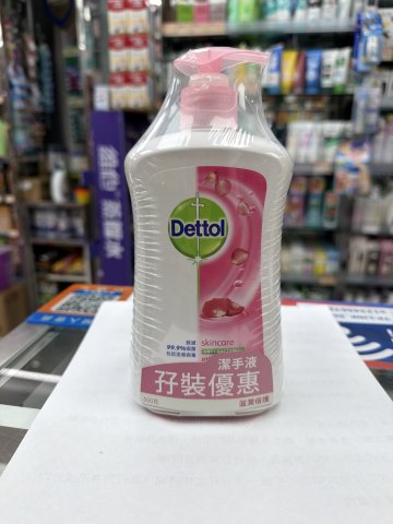 滴露潔手液（滋潤）+補充裝