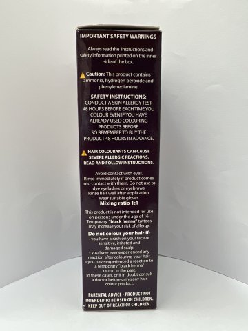 SIMPLE染髮劑自然黑色(英國製造) SIMPLY COLOUR NATURAL BLACK NO 2