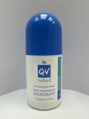 澳洲EGO QV止汗香體滾珠80g(藍蓋)