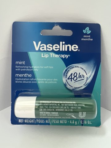VASELINE凡士林修護潤唇膏4.8g(薄荷味)