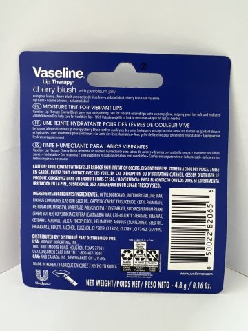 VASELINE凡士林修護潤唇膏4.8g(櫻桃味）