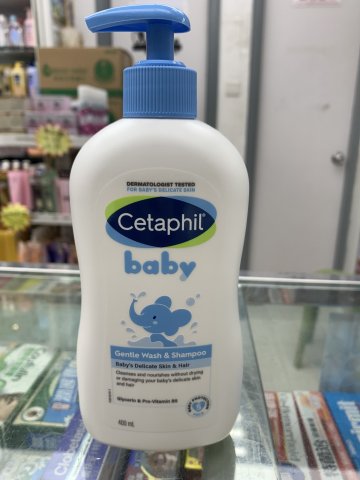 Cetaphil舒特膚嬰兒溫和洗髮沐浴露400ml_[無外盒]