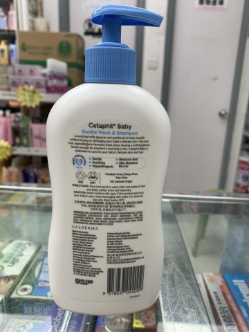 Cetaphil舒特膚嬰兒溫和洗髮沐浴露400ml_[無外盒]