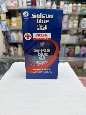 曼秀雷敦瀟灑Selsun男士去頭皮洗髮露200ml
