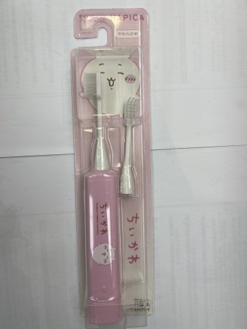 HAPICA兒童電動牙刷+替換刷頭-吉伊卡哇(粉)