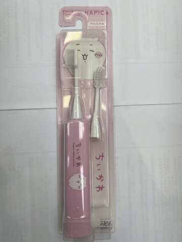 HAPICA兒童電動牙刷+替換刷頭-吉伊卡哇(粉)