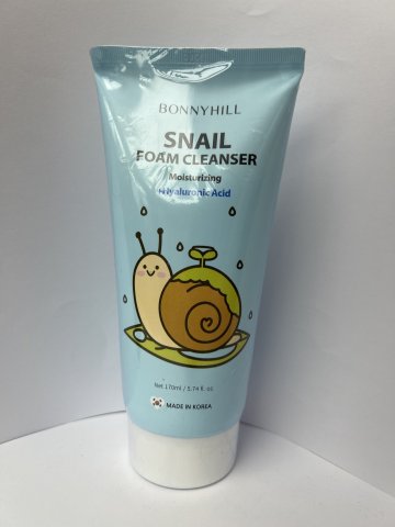 BONNYHILL蝸牛透明質酸保濕洗面泡沫170ML
