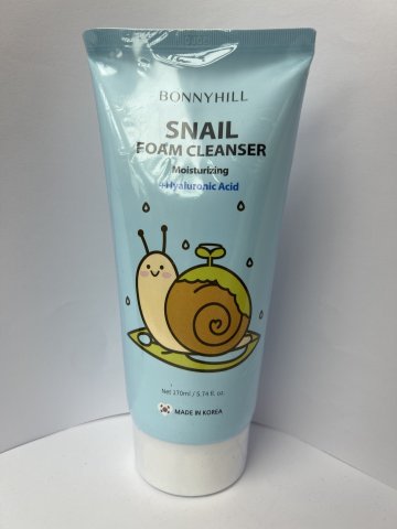 BONNYHILL蝸牛透明質酸保濕洗面泡沫170ML