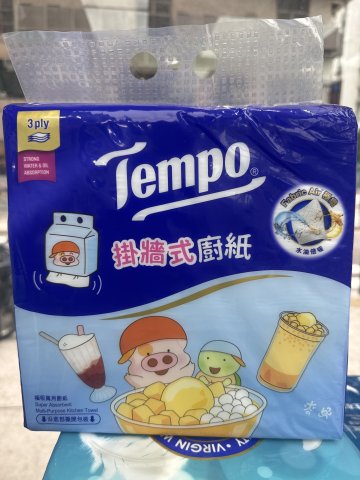 Tempo得寶極吸萬用牆式廚房紙(麥兜限定版)