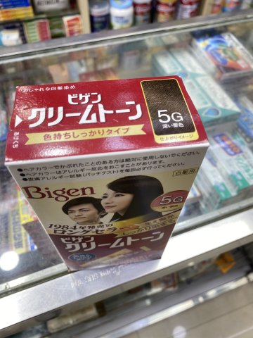 美源染髮劑5G(自然深栗色)