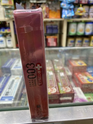 岡本003安全套玻尿酸 10個裝（粉紅色）