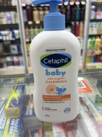 Cetaphil舒特膚嬰兒金盞花洗髮沐浴露400ml_[無外盒]