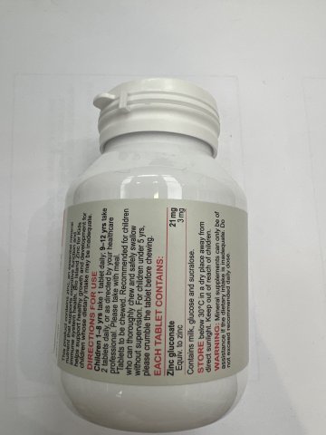 澳洲Bio island 鋅片ZINC 120粒