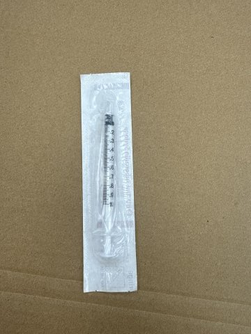 BD 1ML D.SYRINGE針筒(無針咀)